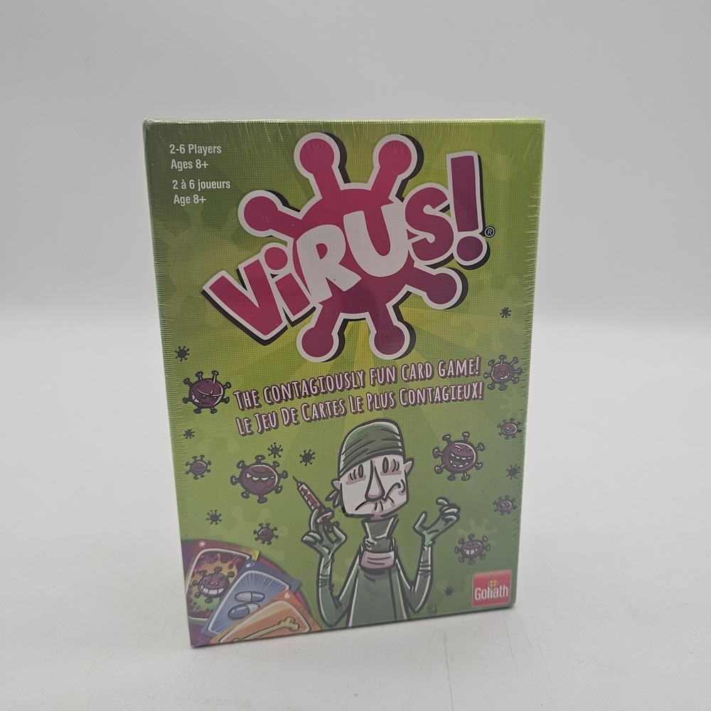 Virus! Card Game The Contagiously Fun By Goliath NEW Sealed